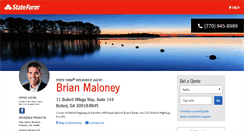 Desktop Screenshot of brianmaloneyinsurance.com